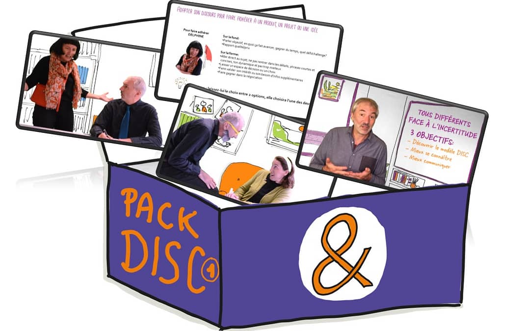 Pack Vidéos : Mieux se connaître et vivre le changement avec le DISC