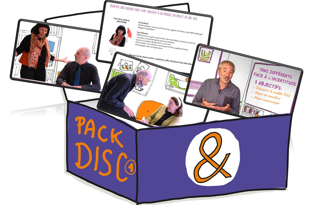 Pack Vidéos : Mieux se connaître et vivre le changement avec le DISC